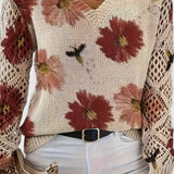 ZUZANA | ELEGANTNE LILLEMUSTRIGA KAMPSUN