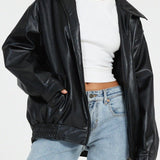 ROZÁRIE | ÜLISUURE PU-NAHKJOPE NAISTELE – MOODNE VÄLJANÄGEMINE, KVALITEETNE KUNSTNAHKA