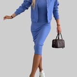 JANA | MIDI KLEIT JA KARDIGAN KOMPLEKT