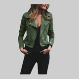 MILENA | NAISTE JAKK KUNSTI NAHAST | STIILNE JA ELEGANTNE