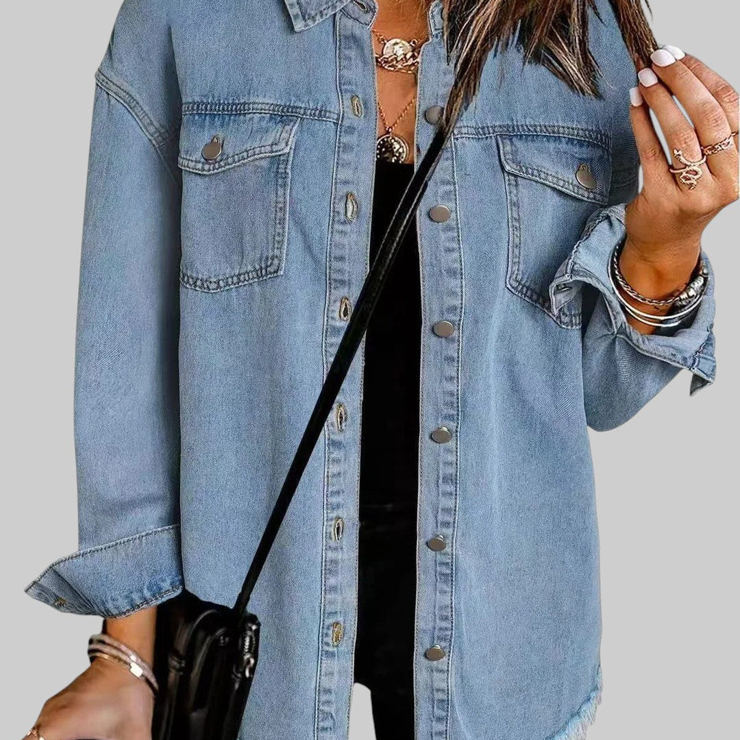 ANNA | KLASIKALINE DENIM JACKET IGAPÄEVASEKS KASUTAMISEKS