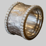 IRENA | VINTAGE HÕBE RÕNGAS ZIRKONITEGA