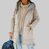 FLORA | MUGAV KAPUUTIGA TÄIDETUD JACKET