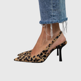LUBA – KONTSAKUD, LEOPARD, SLINGBACK, KHAKI, KAND