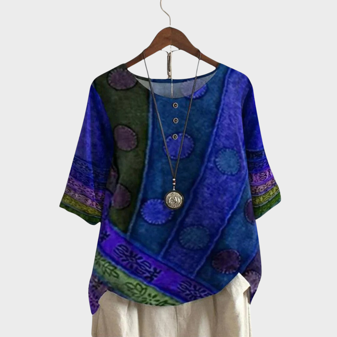 RENÁTA – BOHO BLOUSE KIMBUSTEGA