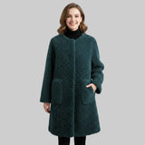 FLORA | LUKSUSLIK TALVEKATE SHEARLING VOODERDUSEGA