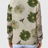 ZUZANA | ELEGANTNE LILLEMUSTRIGA KAMPSUN