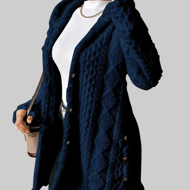 KAMILA | PEHME KARDIGAN KAPUUTSIGA