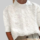 PETRA | ÜHEVÄRVISE KÕRGENDATUD KRAEGA