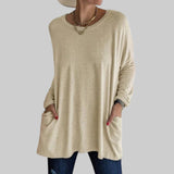 KLAUDIA | VABA PIKKPAELAGA T-SÄRK