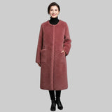 FLORA | LUKSUSLIK TALVEKATE SHEARLING VOODERDUSEGA