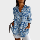 GABRIELA – LILLEMUSTERIGA BLOUSE