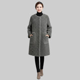 FLORA | LUKSUSLIK TALVEKATE SHEARLING VOODERDUSEGA