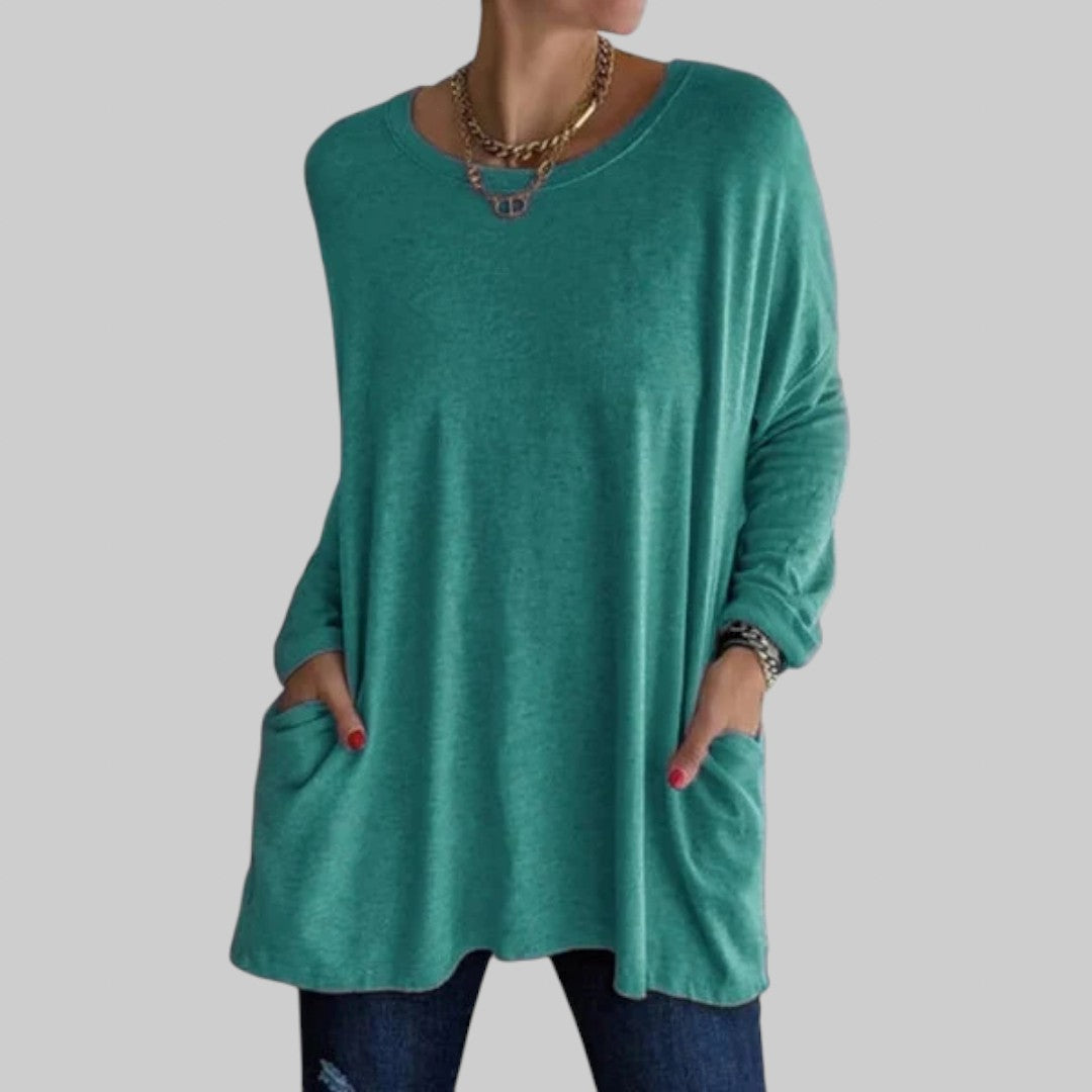 KLAUDIA | VABA PIKKPAELAGA T-SÄRK