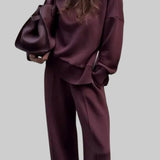 HILDA | KOMPLEKT KAHES KIHIS PEHMEKANGAST KAMPSUNIST JA ELASTSETE PÜKSIDEGA