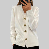 SYLVIA | PEHME SÜDAMEKUJULISTE NUPPUDIGA KAMPSUN