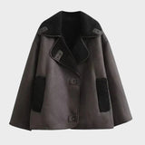 STINE | STILNE NAHKJOPEGA JAKK KÜÜNISEGA