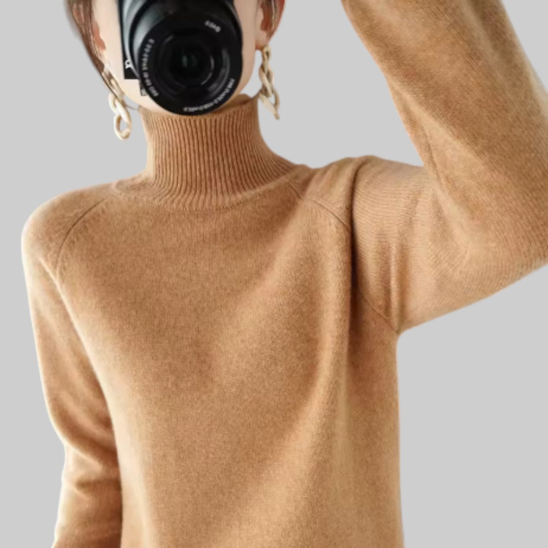 KATARÍNA | KASHMIIRIST KÕRGE KAELUSEGA KAMPSUN