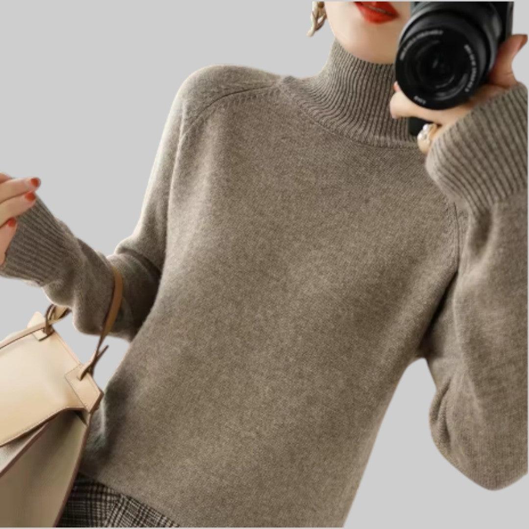 KATARÍNA | KASHMIIRIST KÕRGE KAELUSEGA KAMPSUN