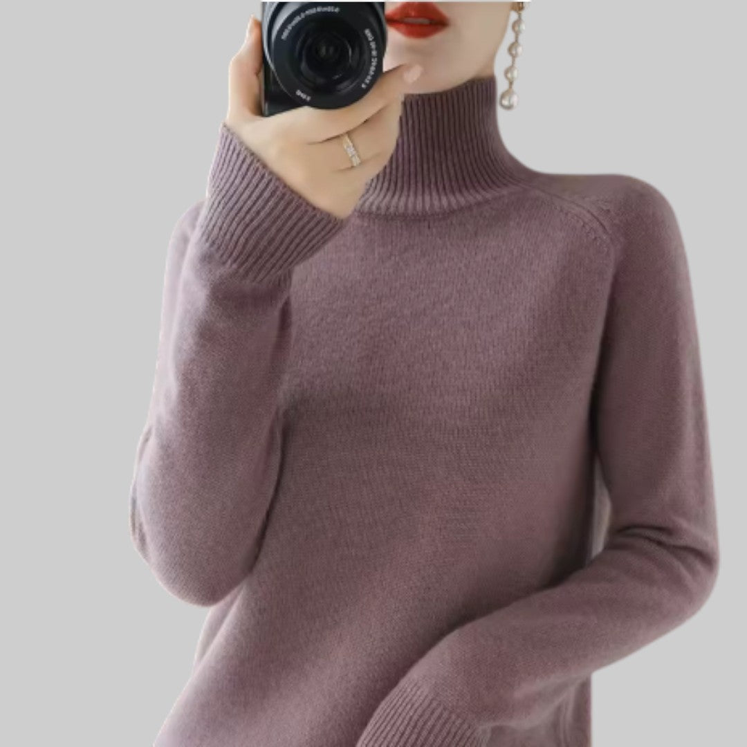 KATARÍNA | KASHMIIRIST KÕRGE KAELUSEGA KAMPSUN