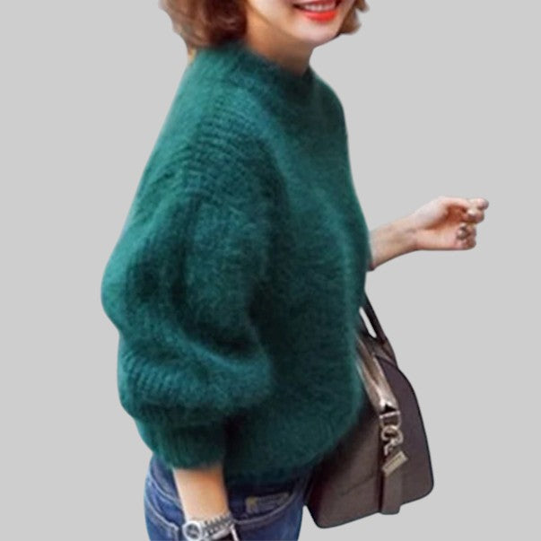 BARBORA | VINTAGE KUDUMI SVEETER ANGORAST