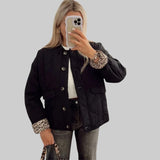 LEA | ELEGANTNE JAKK LEOPARDI VOODRIGA