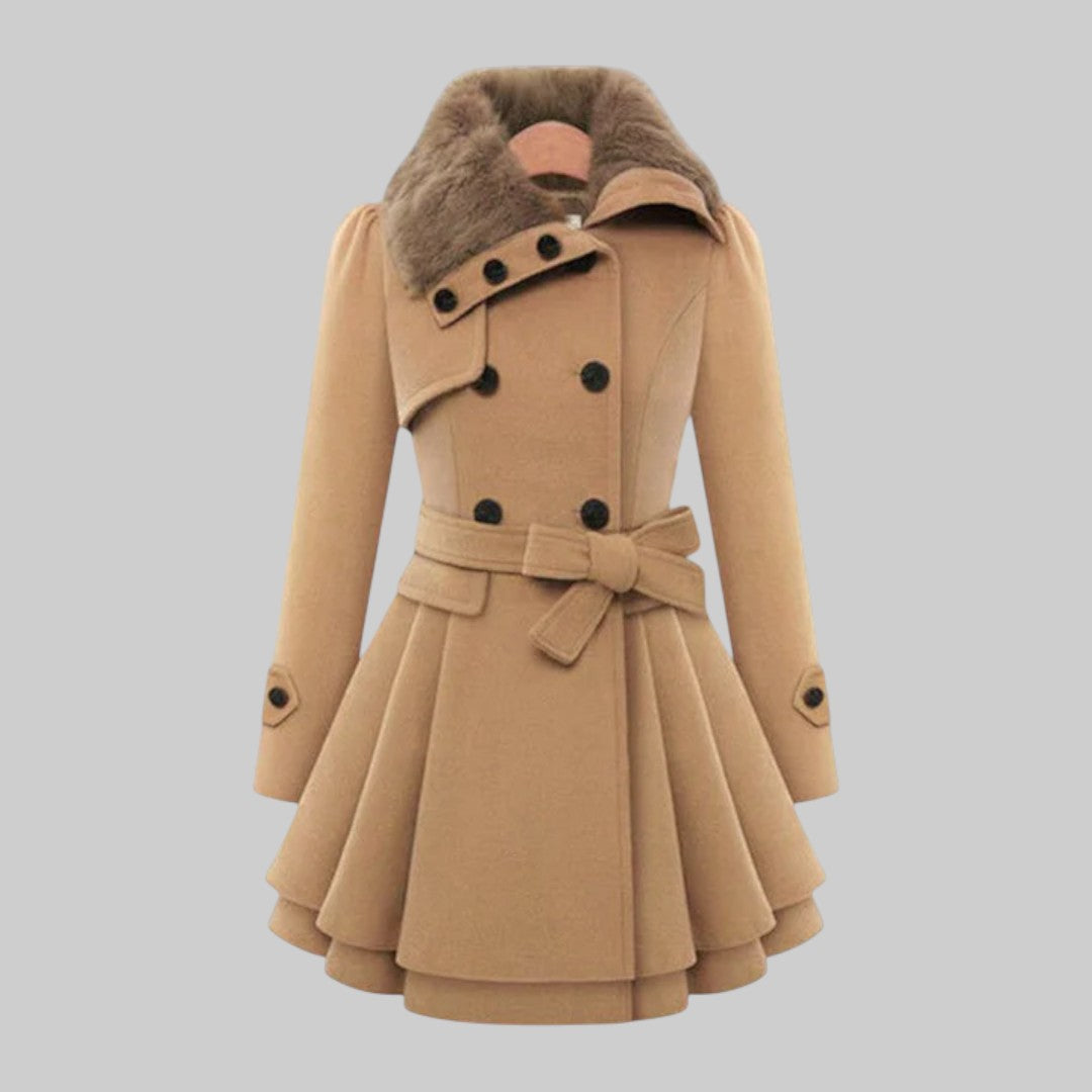 JOHANA | ELEGANTNE KEEVITUS KUNSTLIKUST KARVAST KAELUSEGA