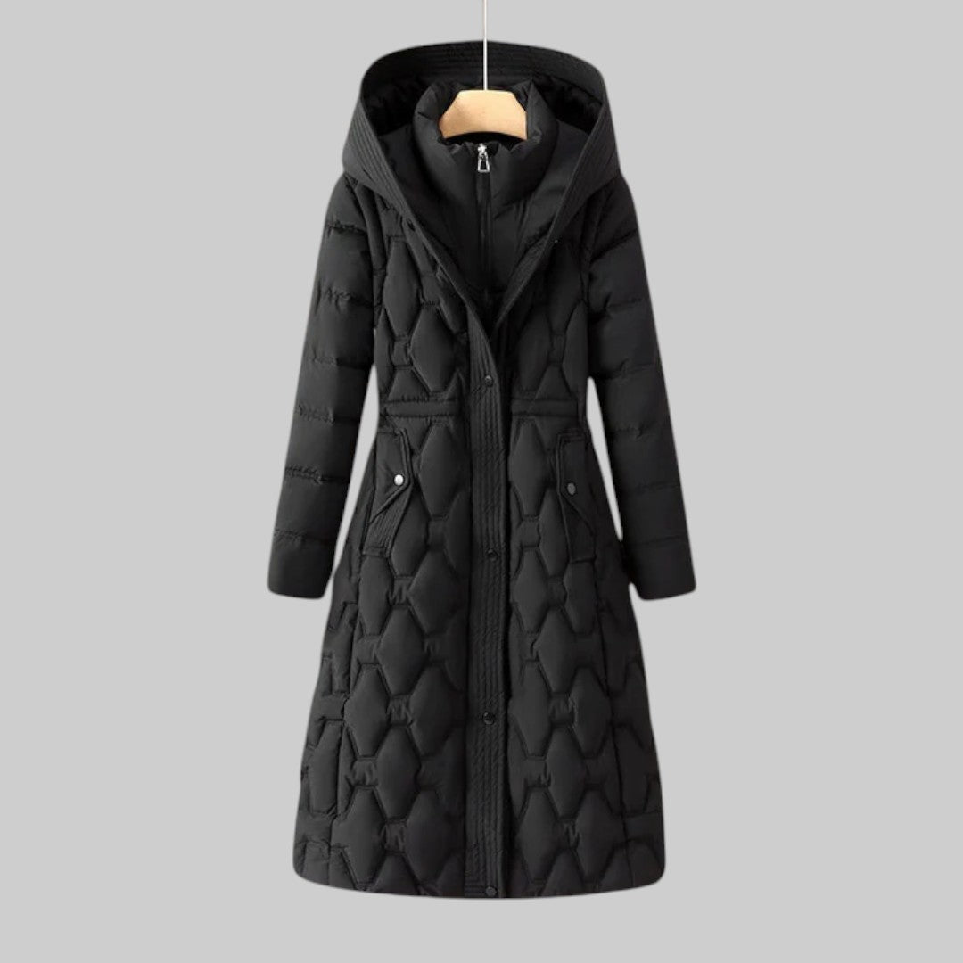 DOROTA | PIKK TALVEKAPP KAPUUTSIGA ROSEMONT