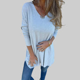 BOZENA | VABA KUDUM TUNIKA V-KAELUSEGA