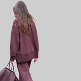 HILDA | KOMPLEKT KAHES KIHIS PEHMEKANGAST KAMPSUNIST JA ELASTSETE PÜKSIDEGA