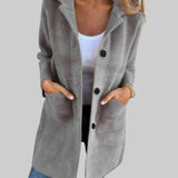 VINETA | NAISTE PIKK KAPUUT NUPPUDES JA TASKUTEGA