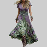 SLAVA | KRAJKOVÉ KVETINOVÉ ŠATY NA MIERU A VOĽNE PADAVÉ