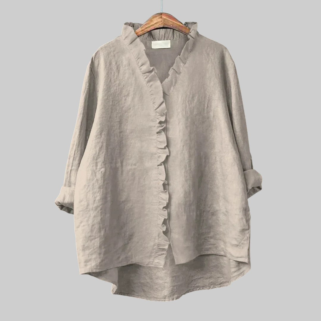 MAGDALÉNA | LÕDVA PUHVERSKLEIT PUUVILLAST JA LINAST KATEKATEGA