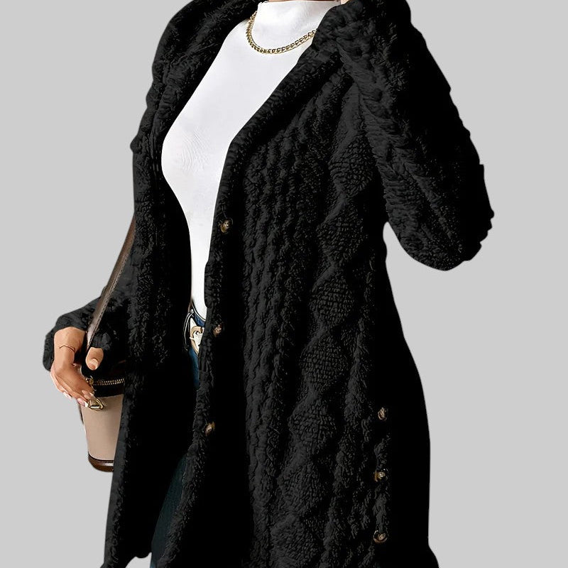 KAMILA | PEHME KARDIGAN KAPUUTSIGA