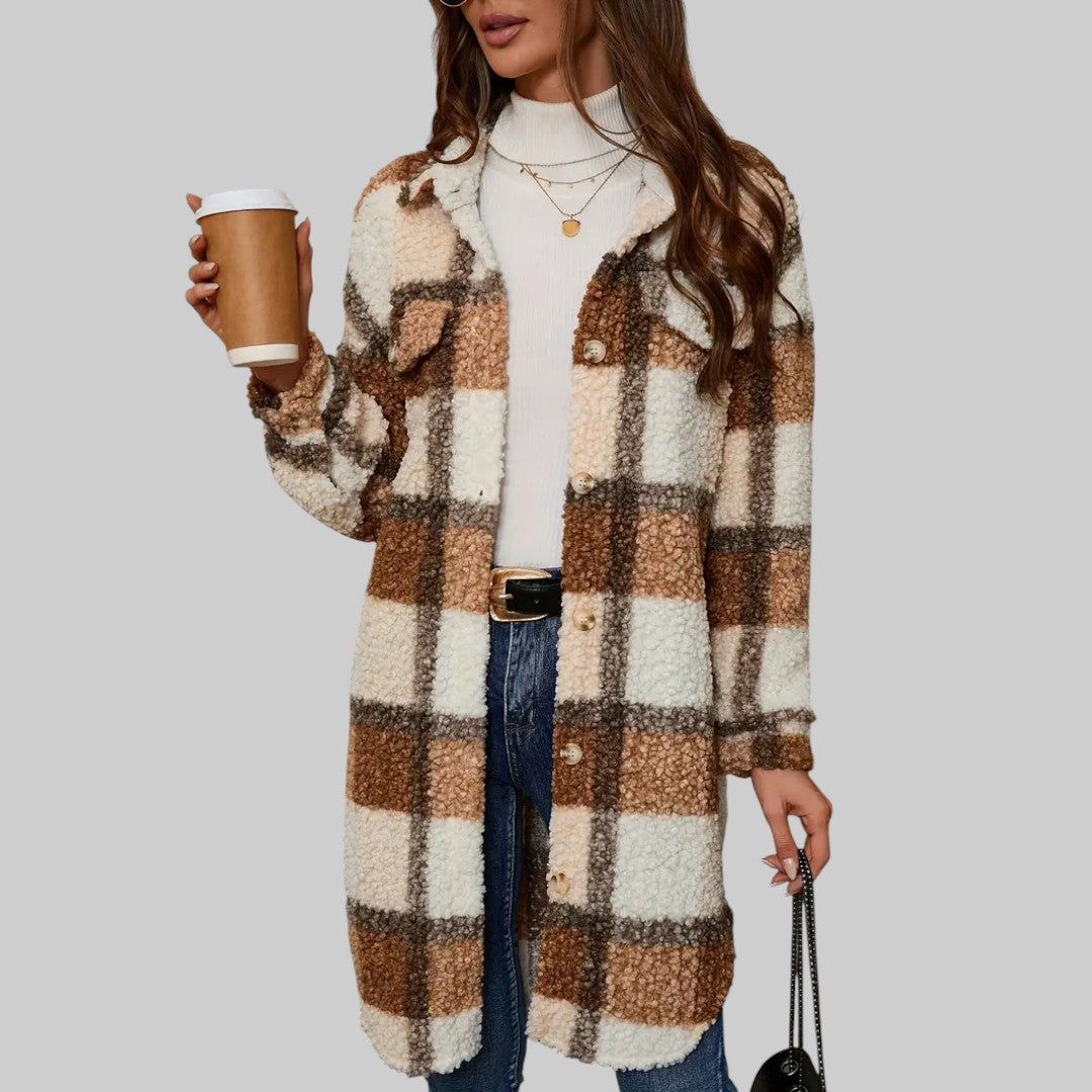 MARTINA | MUGAV KONTROLLITUD TEDDY JACKET