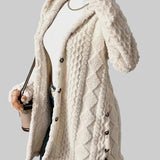 KAMILA | PEHME KARDIGAN KAPUUTSIGA