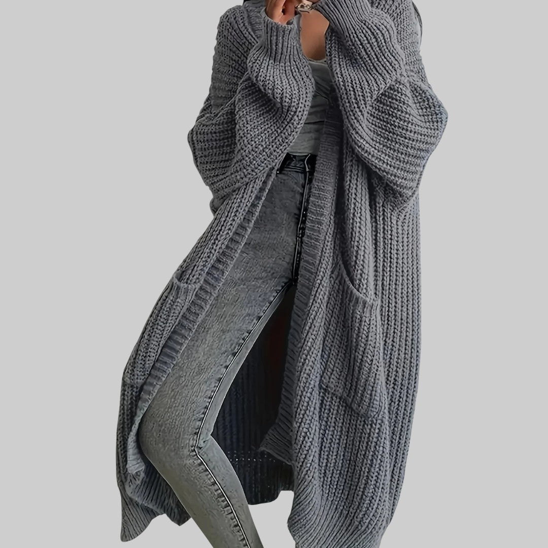 DANICA | PIKK KARDIGAN MUGAVUSE JA ENESEUSU NIMEL