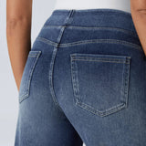 EVA | MUGAVAD JA PAINDLIKUD PÜKSID KÕRGE VÖÖGA