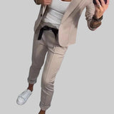 MAREN | KOHANDATUD KOMPLEKT PEHME BLEISERIGA JA LÕÕGASTE JOGGERITEGA