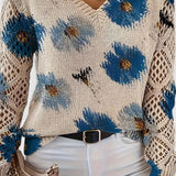 ZUZANA | ELEGANTNE LILLEMUSTRIGA KAMPSUN